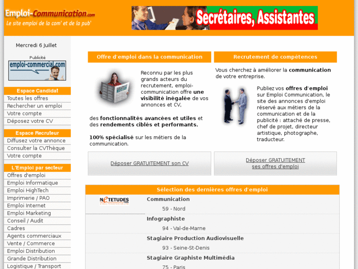 www.emploi-communication.com