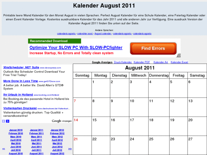 www.kalenderaugust.com