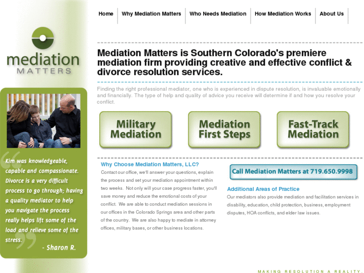 www.mediationmattersllc.com