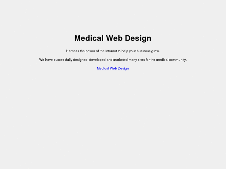 www.medical-web-design.com