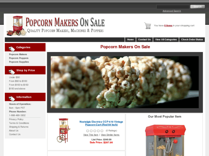 www.popcornmakersonsale.com