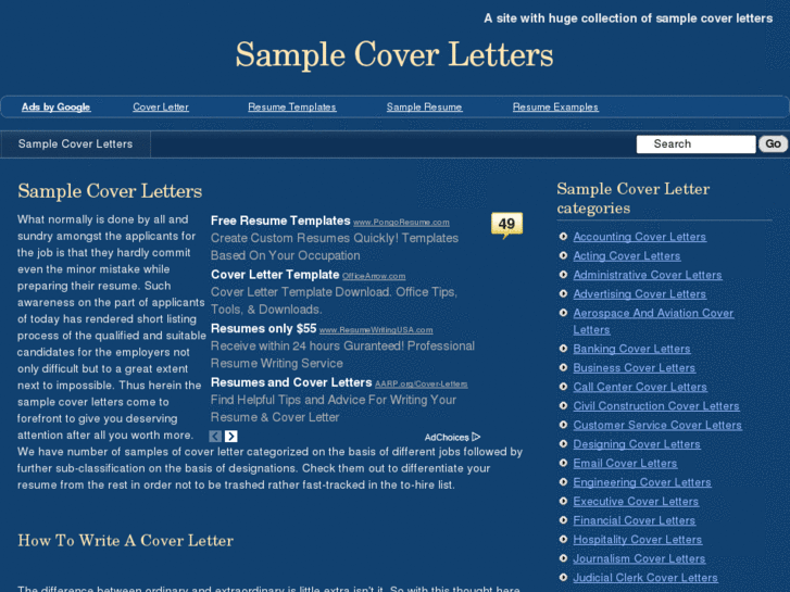 www.sample-cover-letters.net