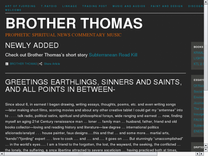 www.brotherthomas.net