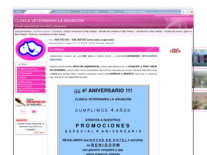 www.clinicaveterinarialaasuncion.com