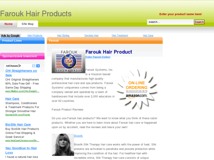 www.faroukhairproducts.com