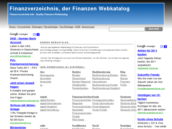 www.finanzverzeichnis.info