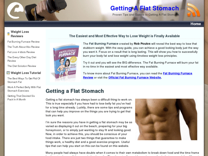 www.gettingaflatstomach.net