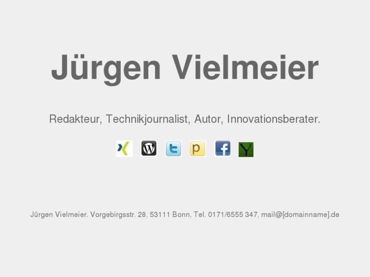 www.juergenvielmeier.de