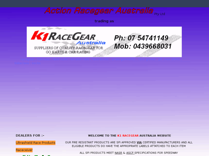 www.k1racegear.com.au