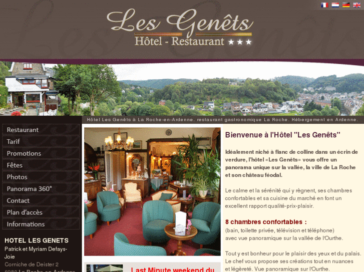 www.lesgenetshotel.com