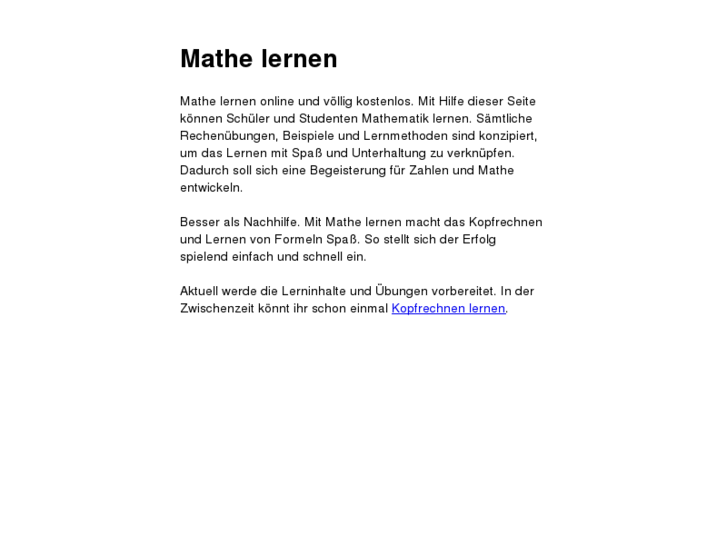 www.mathelernen.com