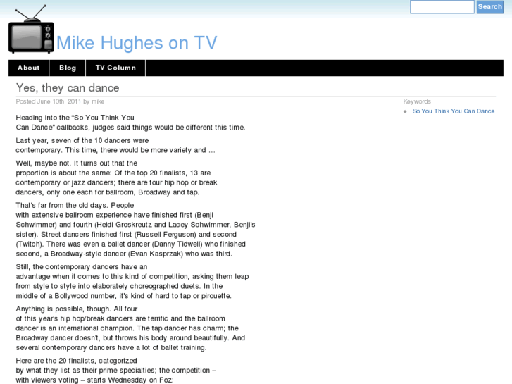 www.mikehughes.tv