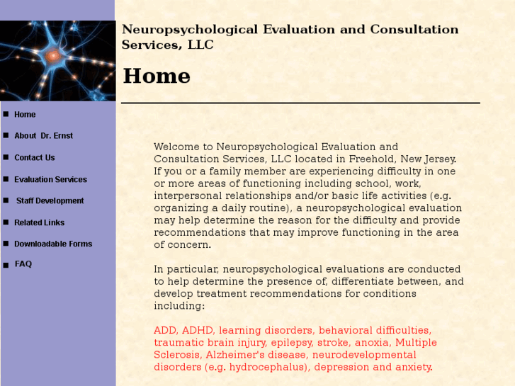 www.neuropsychevalnj.com