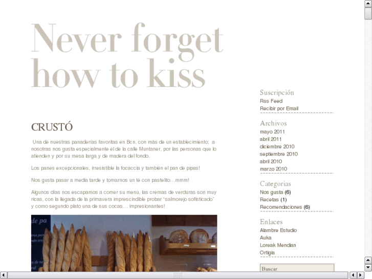 www.neverforgethowtokiss.com