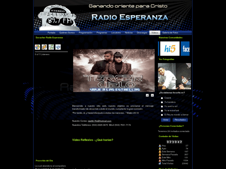 www.radioesperanza.org.sv