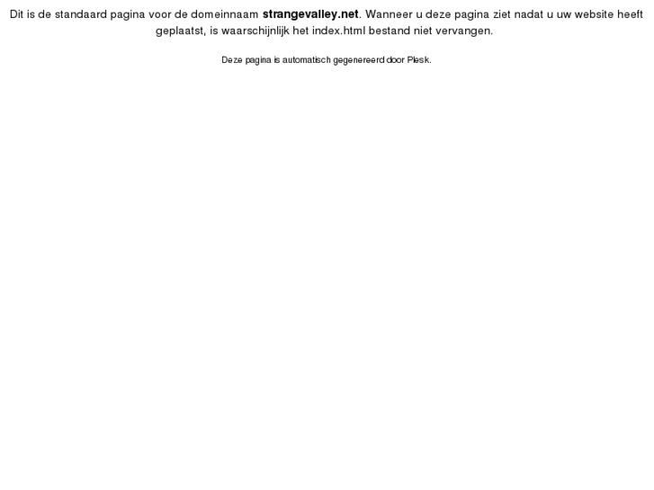 www.strangevalley.net
