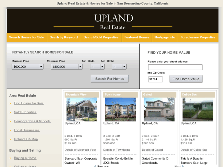 www.upland-homesforsale.com