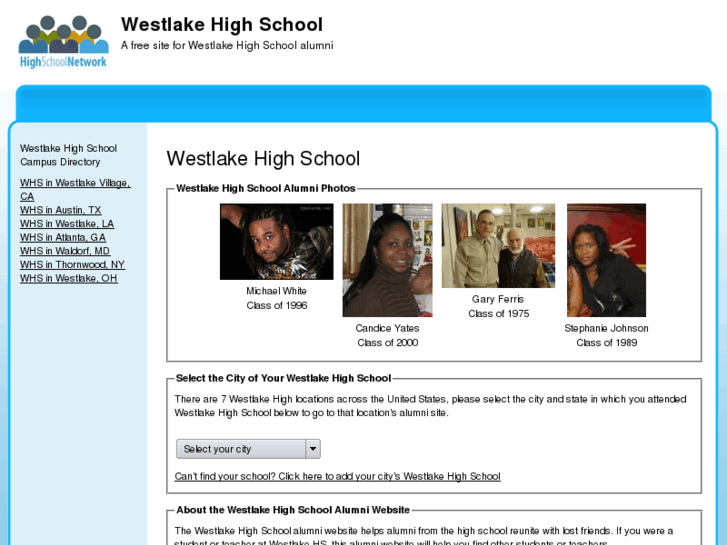 www.westlakehighschoolalumni.com