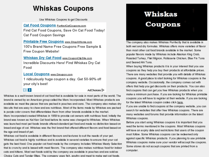 www.whiskascoupons.com