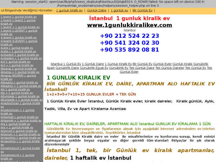 www.1gunlukkiralikev.com