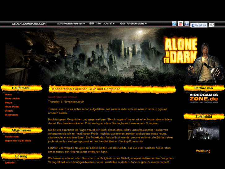 www.aloneinthedark.de