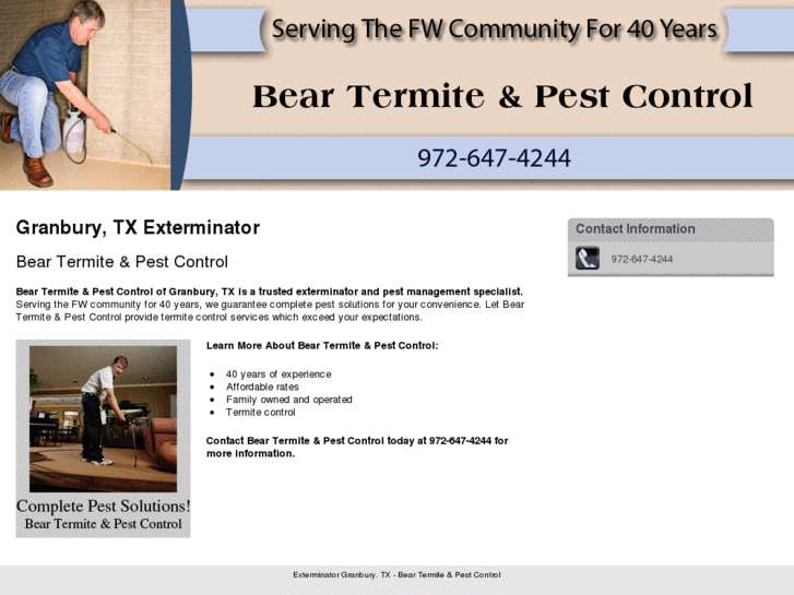 www.beartermiteandpestcontrol.com