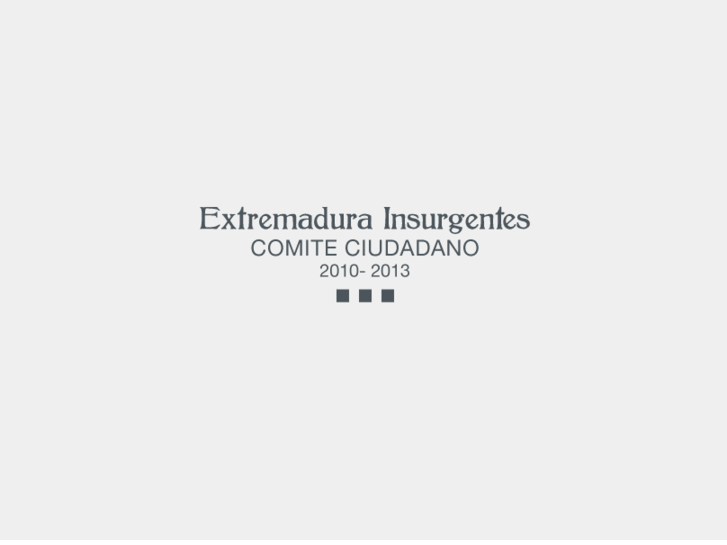 www.extremadurainsurgentes.com