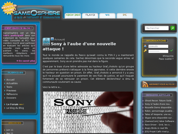 www.gameosphere.fr