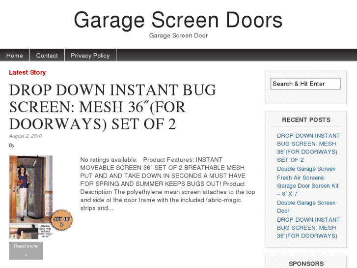 www.garage-screen-doors.com