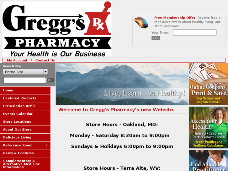 www.greggspharmacy.com