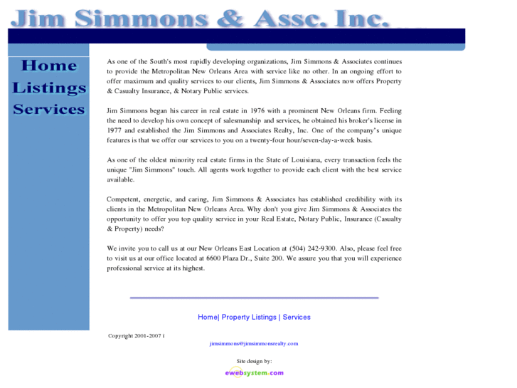 www.jimsimmonsrealty.com