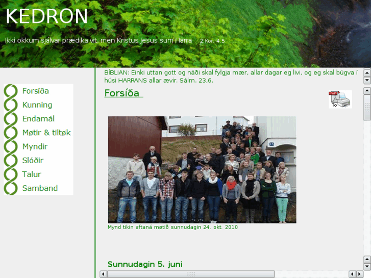 www.kedron.fo