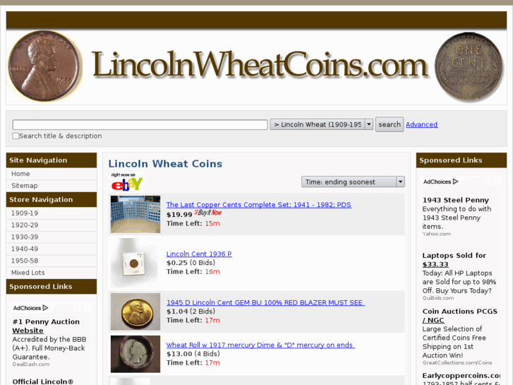 www.lincolnwheatcoins.com