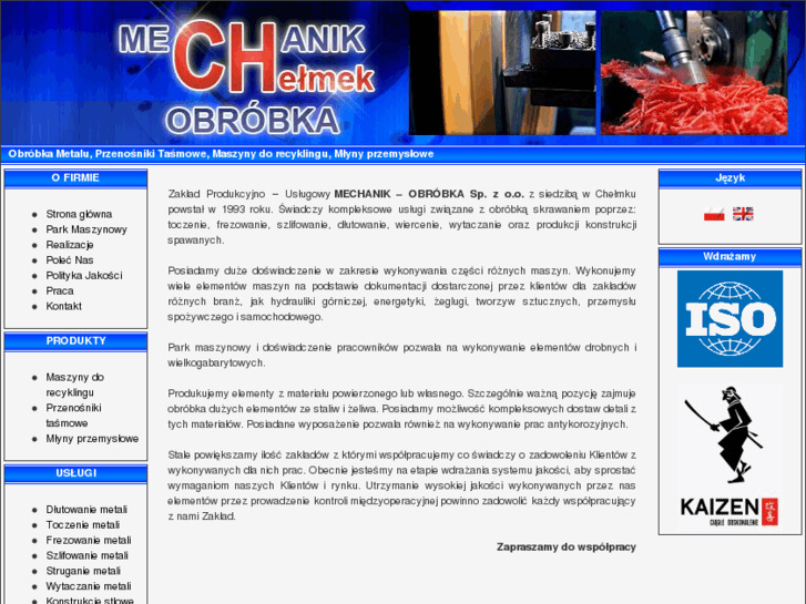 www.mechanikobrobka.pl