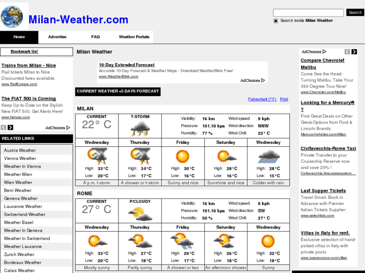 www.milan-weather.com