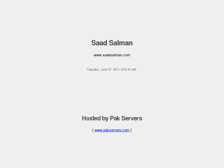 www.saadsalman.com