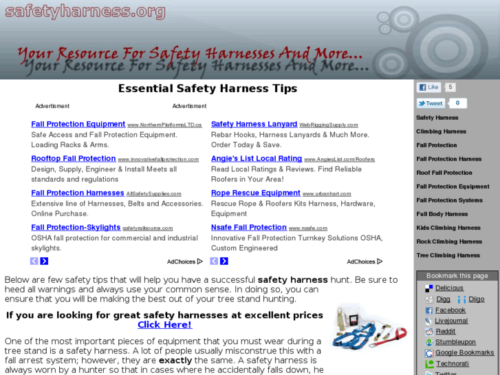 www.safetyharness.org