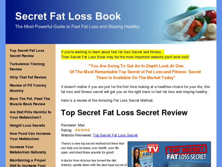 www.secretfatlossbook.com