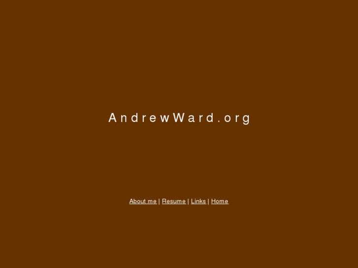 www.andrewward.net