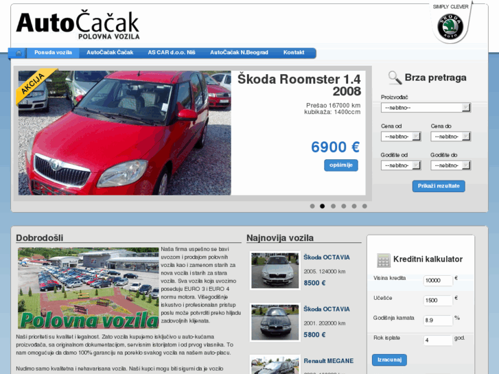 www.autocacak-polovnavozila.co.rs