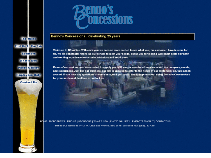 www.bennosconcessions.com