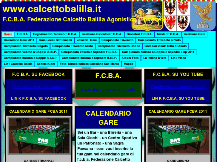 www.calcettobalilla.it