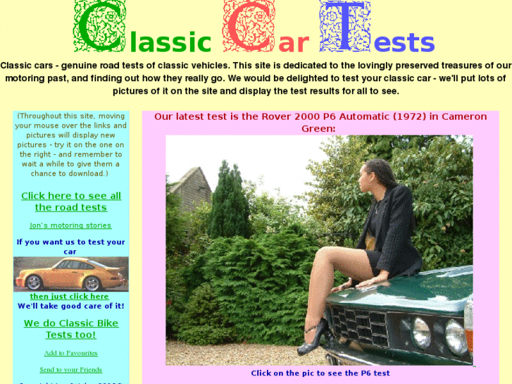 www.classiccartests.com