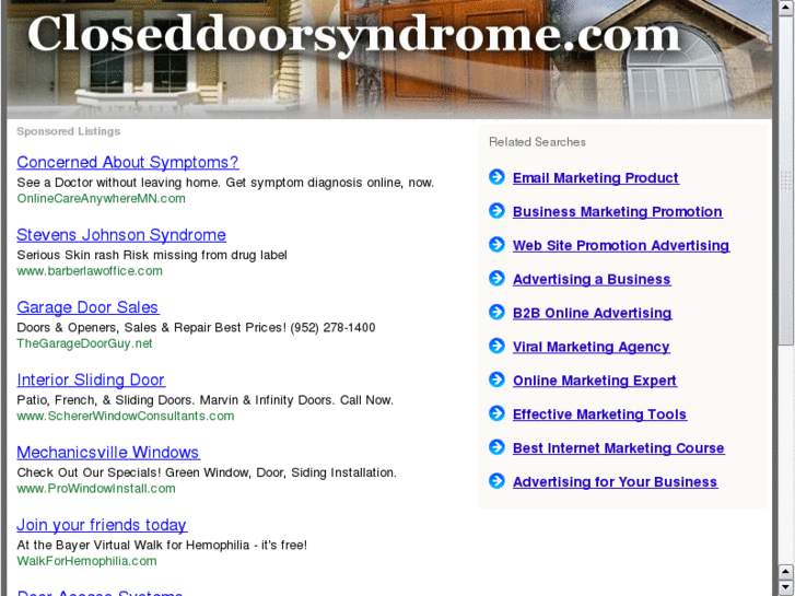 www.closeddoorsyndrome.com