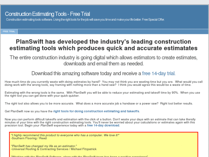 www.constructionestimatingtools.com