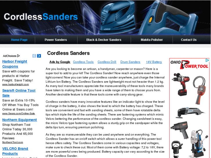 www.cordlesssanders.com