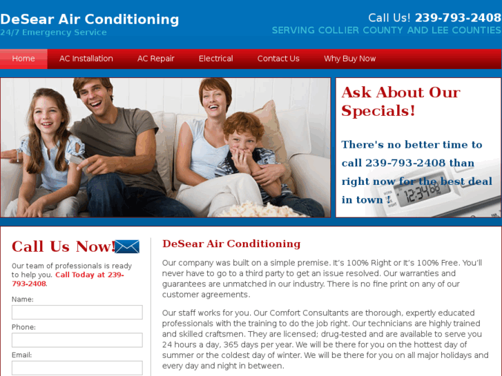 www.desearairconditioning.com