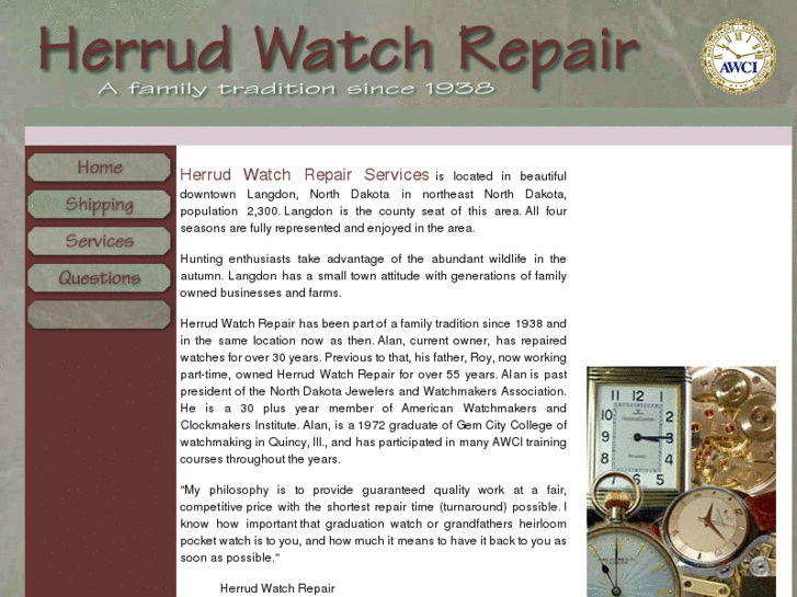 www.herrudwatchrepair.com