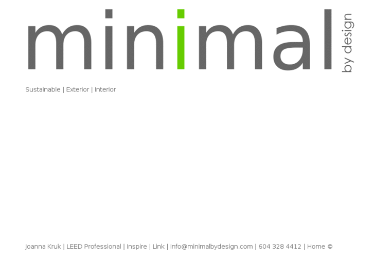 www.minimalbydesign.com