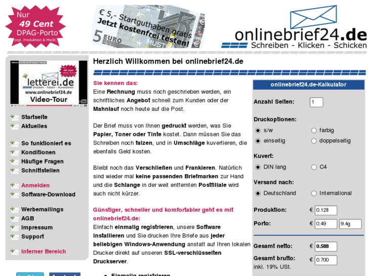 www.onlinebrief24.de